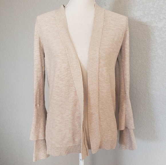 J. Crew Factory Sweaters - J.Crew. cardigan with bell sleeves